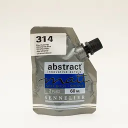 Акрилова фарба Sennelier Abstract, дой-пак, 60 мл, матова, Ультрамарин синій (Ultramarine Blue)