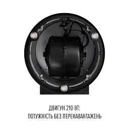 Витяжка пристінна PERFELLI FLOW 35PEB NERO - мініатюра 7