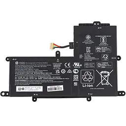 Батарея Hewlett Packard для ноутбука HP FO02XL (Chromebook 11A) 7.6V 37.6W Чорний - мініатюра 2