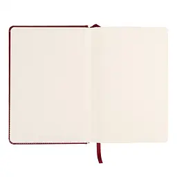 Діловий блокнот Leo Planner твердий А5 датований 2027 Vector 252757 368 аркушів бордовий - мініатюра 3
