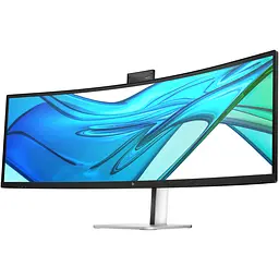 TFT 49" HP S5 Pro 549pm, VA, DQHD, RJ-45, HDMI, DP, USB-C, cam, чорний - мініатюра 3