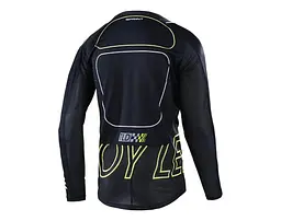 Велоджерсі Troy Lee Designs Sprint Jersey Drop In Black/Green M (1106-323326013) - мініатюра 2