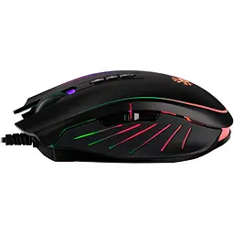 Миша Bloody Q81 Neon X'Glide Curve Black [101377] - мініатюра 4
