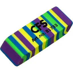 Гумка "CoolForSchool" Rainbow 55x20x10мм,асорті №CF81733 &&