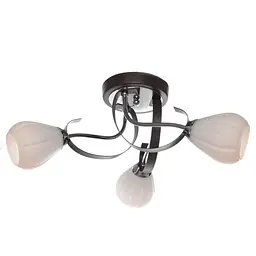 Люстра стельова Brille класична E14 40W CH (LK-274C/3) - мініатюра 2