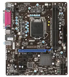 Материнська плата MSI H61M-P21 (B3) ( (Socket 1155, Intel H61, Micro-ATX) Б/в