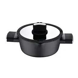 Каструля Bergner Ion з кришкою 2 л 20 см (BG-35800-BK) - мініатюра 2