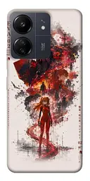 TPU чохол Demsky Red eclipse для Xiaomi Redmi 13C