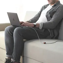 Кабель USB-C to USB-C Native Union Belt Cable Pro 240W Zebra 2.4 м (BELT-PRO2-ZEB-NP) - мініатюра 7