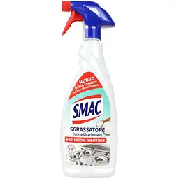 Спрей для чищення кухні Smac Sgrassatore Cucina Bicarbonato Універсальний знежирювач 650 мл (8003650026545)