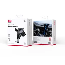 Автотримач XO C86 Car air outlet bracket Чорний - мініатюра 5