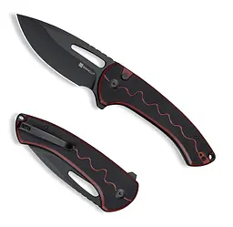 Ніж складаний Sencut Squiggy S24082A-3 Burgundy/Black