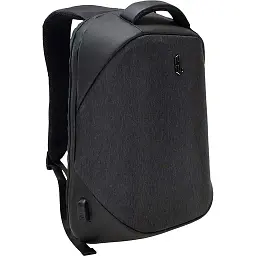 Рюкзак міський Semi Line USB 16 л темно-сірий (P8253-0)