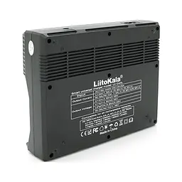Зарядний пристрій для акумуляторів Liitokala 4 Slots+2, Ni-MH/Ni-CdAA,AAA,C, +Крона, Li-ion/IMR32650,21700,18650 (Lii-D4XL) - мініатюра 3