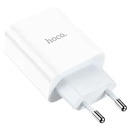 МЗП HOCO C97A PD20W+QC3.0 (1USB/1Type-C/3A) Білий - мініатюра 3