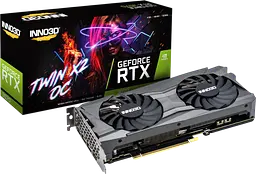 Відеокарта GeForce RTX 3070 8GB Inno3D Twin X2 OC (N30702-08D6X-1710VA32L) Б/В