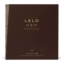 Презервативи Lelo HEX Condoms Respect XL 36 Pack