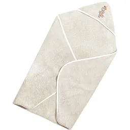 Пелюшка для купання Ярослав махрова 95x90/95 см молочна (55515) - мініатюра 2