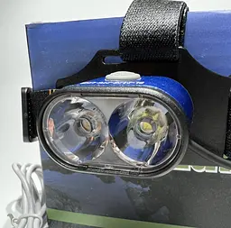 Налобний ліхтар з потужним світлом 1000 люмен Police 2128-2T6 (47466-2128_214) - мініатюра 7
