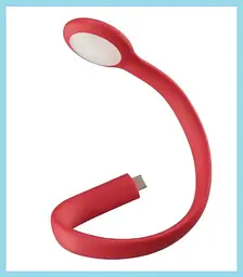 Світлодіодна лампа IKEA червона, USB, 0.7 Вт, довжина 30 см