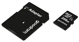 Карта пам'яті GoodRam microSDXC 256GB UHS-I (M1AA-2560R12) + SD адаптер (6570508) - мініатюра 2