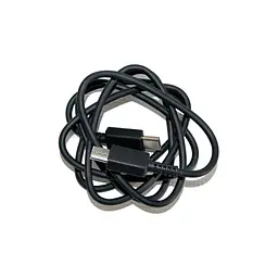 Кабель USB Type-C to Type-C 1 м, 3А, чорний, шнур для швидкої зарядки - мініатюра 5