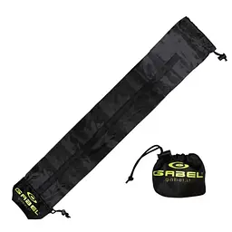 Сумка спортивна Gabel Nordic Walking Pole Bag 1 pair 3 L Чорний - мініатюра 2