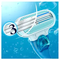 Бритва Gillette Venus Smooth + 3 змінні картриджі (7702018469826) - мініатюра 2