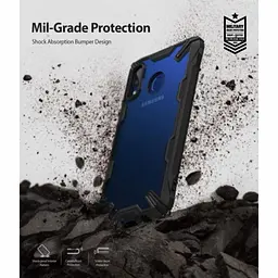 Чохол до мобільного телефона Ringke Fusion X Samsung Galaxy A20 Black (RCS4521) - мініатюра 2