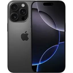Смартфон Apple iPhone 16 Pro 128 GB Black Titanium (Grade Q) Seller Refurbished