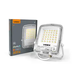 LED прожектор Videx F5, 30W 3000-5000-6500K 230V White (VL-F5-030CW) (29253-000)