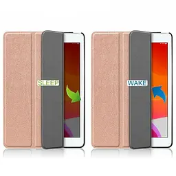 Чохол-книжка BeCover Smart Case для Apple iPad 10.2 2019/2020/2021 Rose Gold (704137) - мініатюра 2
