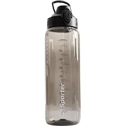 Пляшка для води Sporter 1102 1000 мл чорна (1091-822 278)