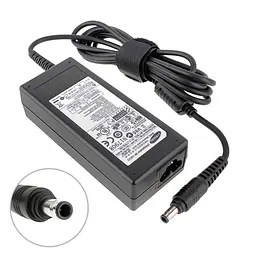 Блок живлення для ноутбука Samsung 19V, 3.16A, 60W, 5.5x3.0-PIN, Black (AD-6019) (без кабеля) - мініатюра 2