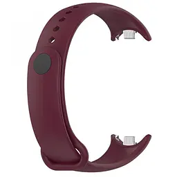 Ремінець для фітнес-браслета Lemfo для Xiaomi Mi Band 8 і 9 бордовий - мініатюра 2