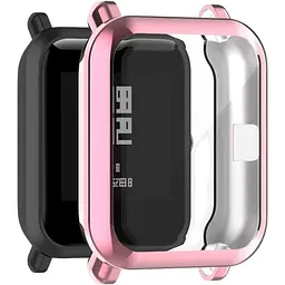 Чохол-накладка DK Silicone Face Case для Xiaomi Amazfit Bip / Bip Lite (012417) (pink rose)