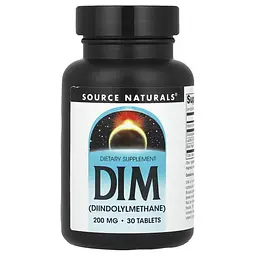 ДІМ (DIM) DIM 200 mg 30 таблеток Source Naturals vit0006062