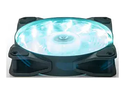 Вентилятор для корпусу Frime Iris LED Fan 15LED Azure (FLF-HB120A15) - мініатюра 2