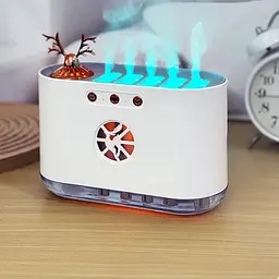Ультразвуковой увлажнитель воздуха с подсветкой аромадиффузор 700 мл 4.5 Вт RGB Pickup Fountain - мініатюра 2
