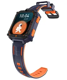 Дитячий годинник телефон Lemfo R8 на Android з 16GB пам'яті, дзвінками від сім карти, GPS, камерою, WhatsApp, TikTok, Google та функцією прослуховування Помаранчевий - мініатюра 2