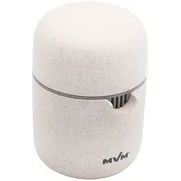 Соковижималка МВМ My Home ручна для фруктів (KP-06 WHITE) - мініатюра 3