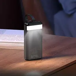 Зовнішній акумулятор Hoco Element J123B 30000mAh 22.5W Black [118246] - мініатюра 5