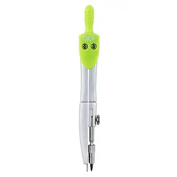 Циркуль BASIS у жорсткому футлярі типу "градусник", зелений, KIDS Line ZB.5301BS-04 Zibi (4823078945693)