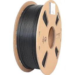 Філамент для 3D-принтерів Gembird PLA+ 1.75mm Black (3DP-PLA+1.75-02-BK) [169772]