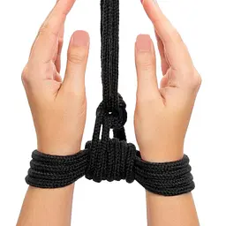 Мотузка для бондажу Latetobed Line Rope Black, 5 м (чорна) - мініатюра 4