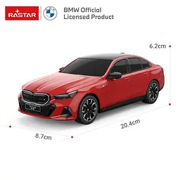 Машинка на радіоуправлінні BMW i5 1:24 червона - мініатюра 5