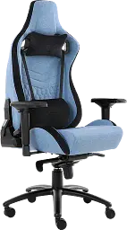 Геймерське крісло GT Racer світло-синє (X-0712 Shadow Light Blue) - мініатюра 3