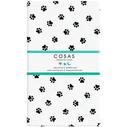 Простирадло Cosas полуторне 155х240 paw, білий (Лапки_25)