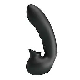 Вибронасадка на палец Lybaile Pretty Love Hobgoblin Finger Vibrator Black, 12.5х2.7 см (чёрный)