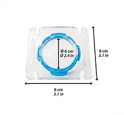 Пластикова кришка для кліток гризунів Ferplast FPI 4820 Wire Connection 8x3 см Ø 6 см 84820099 - мініатюра 3